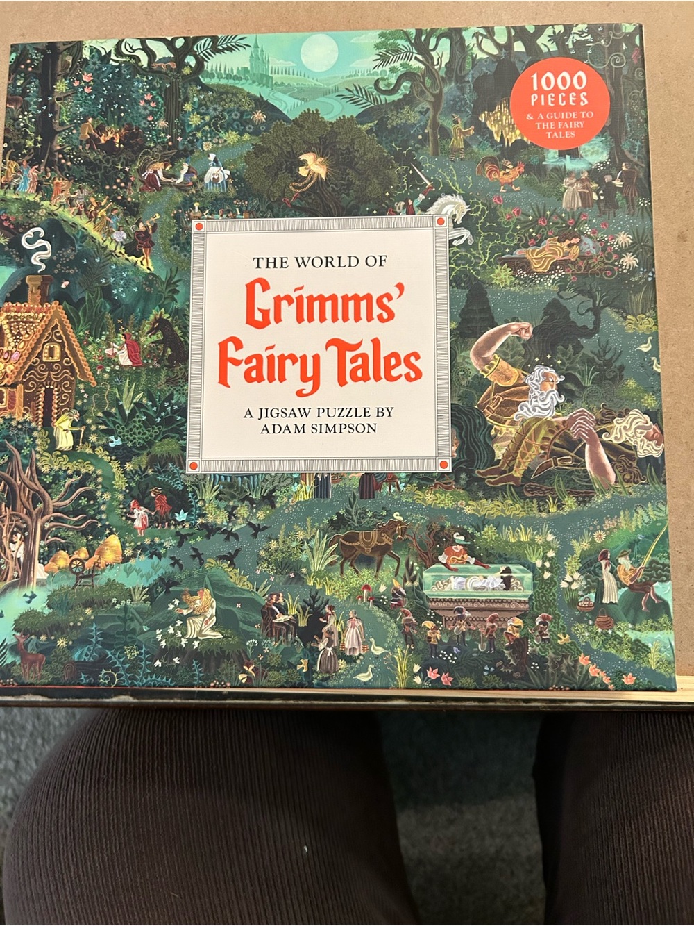 The World of Grimm’s Fairy Tales 1000 piece Puzzle. **is missing 1 piece-see pic